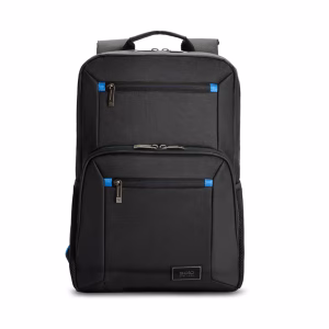 Solo Dash Backpack 15.6 Inch - Black & Blue